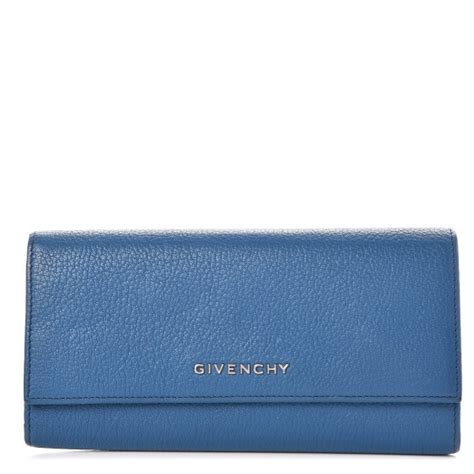 GIVENCHY Goatskin Pandora Flap Continental Wallet Medium 